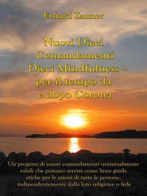 cover image of Nuovi Dieci Comandamenti--Dieci Mindfulness--per il tempo da e dopo Corona